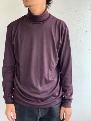 Super　120's　Merino　High　Neck　P/O　コムアーチ