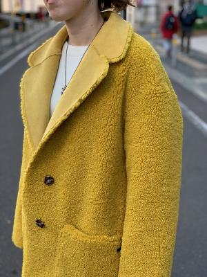 
Long　reversible　teddy　jacket　メゾンスコッチ