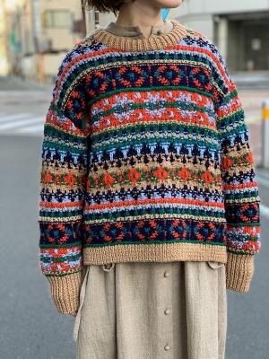Hand　Knitted　P/O　Colors　United　コムアーチ