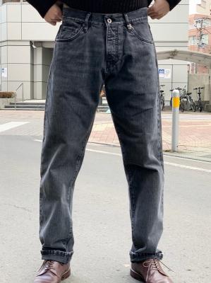 M5　Straight-13oz　Kuroki　Black　Selvedge-6Months　シーオーエフスタジオ