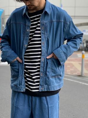 1880　SUPIMA　DENIM　JACKET　used　エゴトリッピング