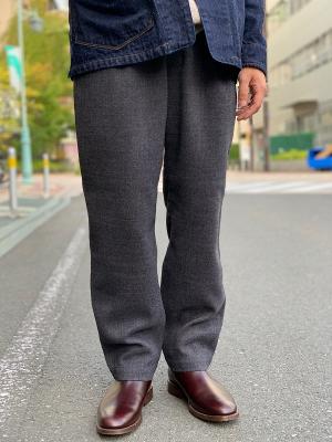 Wool　Nylon　Tweed　Trousers　コムアーチ