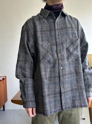 SLOPPY　WOOLSHIRTS　check　エゴトリッピング　615052