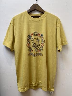 コラボレーションプリントTシャツ(PIG　FLOWER　LOGO)　JL232C10　ジョンブル