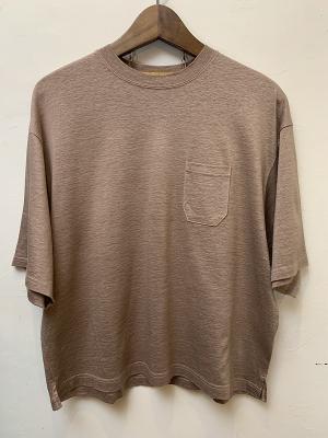 Linen　Cotton　S/S　Tee　コムアーチ　レディース