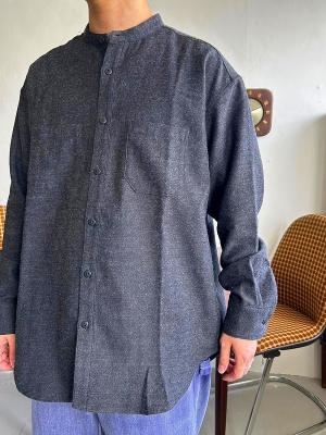 Wool　Cotton　Chambray　Shirt　コムアーチ