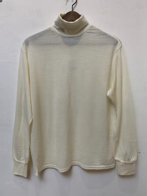 Super　100's　Merino　High　Neck　P/O　コムアーチ