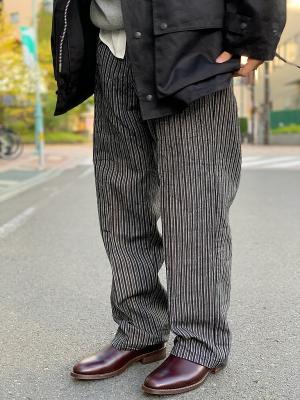 FRENCH　DRESS　TROUSER　stripe　626102　エゴトリッピング