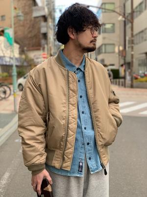 MA-1　NYLON　FLIGHT　JACKET　TK233L02　ジョンブル