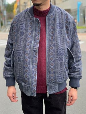 ヒートコーデュロイジップブルゾン　JL234L16　ジョンブル