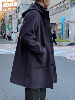 Geelong　Lamb's　Hooded　Coat　コムアーチ