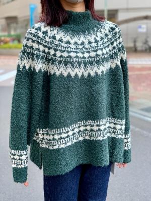 ブークレージャガードニットハイネック　JL234N07　ジョンブル