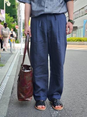 Linen　Easy　Trousers　コムアーチ