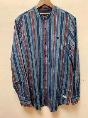 Striped　dobby　shirt　スコッチアンドソーダ