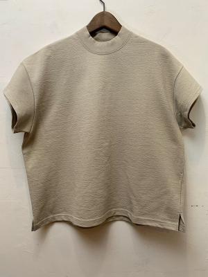 Air　Spinned　Cotton　Mock　S/S　Tee　コムアーチ
