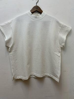 Air　Spinned　Cotton　Mock　S/S　Tee　コムアーチ