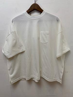 Tumbled　Cotton　Wide　S/S　Tee　コムアーチ