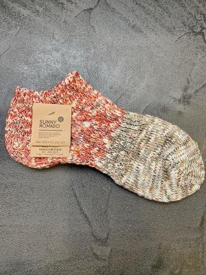 Half　short　Hemp　socks　メンズ