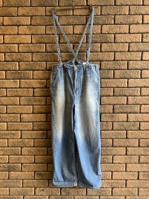 ライトデニムサスペンダーバックルパンツ　JL243P05　ジョンブル