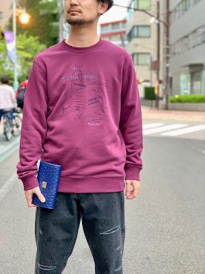 Embroidered　Sweat　スコッチアンドソーダ