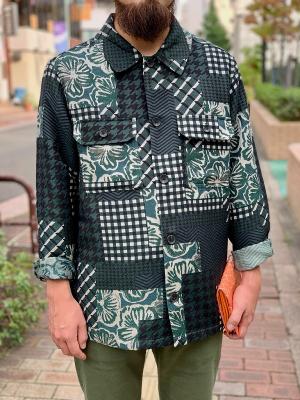 Patchwork　Jacquard　Overshirt　スコッチアンドソーダ