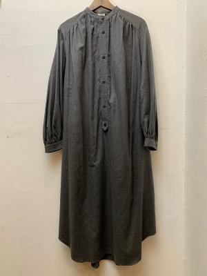 Supima　Wool　Shirt　Dress　コムアーチ