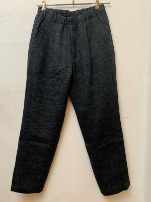 Wool　Linen　Tweed　Easy　Pants　コムアーチ