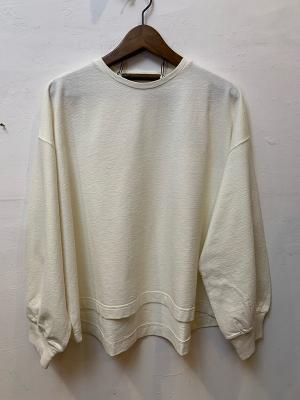 梨地パフスリーブプルオーバー　JL251C05　ジョンブル