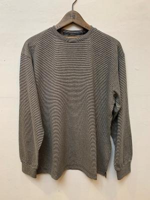 Cotton　Hemp　Pin　Border　L/S　Tee　コムアーチ