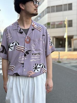 Printed　Shirt　S/S　スコッチアンドソーダ