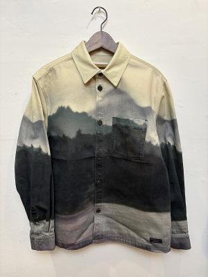 Printed　twill　overshirt　スコッチアンドソーダ