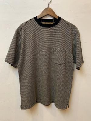 Cotton　Hemp　Pin　Border　S/S　Tee　コムアーチ