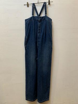 デニムタックベアサロペット　ジョンブル