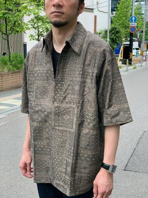 PARISFREE　616457　バンダナ柄シャツ　エゴトリッピング