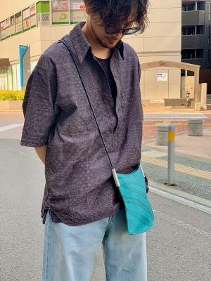 PARISFREE　616457　バンダナ柄シャツ　エゴトリッピング