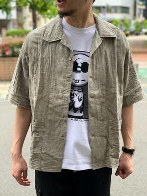 GAUZE　ダブルガーゼシャツ　616456　エゴトリッピング