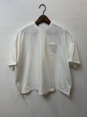 Tumbled　Bio　Wide　S/S　Tee　コムアーチ