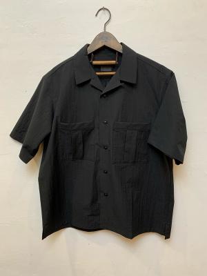 Paper　Like　Open　Collar　S/S　Shirt　コムアーチ