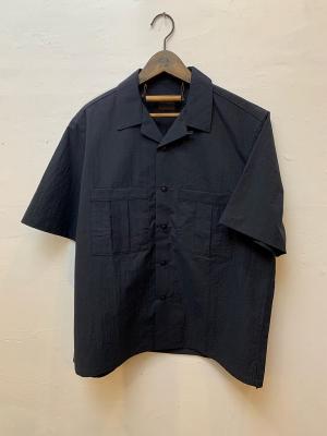 Paper　Like　Open　Collar　S/S　Shirt　コムアーチ
