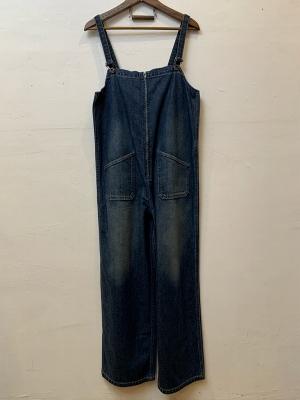 デニムチューブサロペット