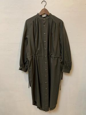 Cotton　Cash　Gathered　Dress　コムアーチ　Women's