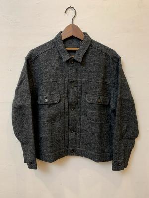 Wool　Linen　Tweed　Jacket　コムアーチ　Women's