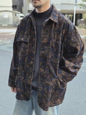 ペイズリーコーデュロイカバーオール　JM254L03