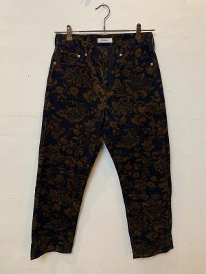 ペイズリーコーデュロイストレートパンツ　JM254P01