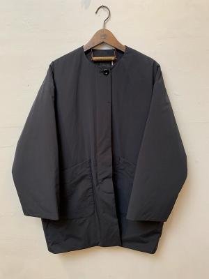 Nylon　Filling　No　Collar　Coat　コムアーチ　Women's