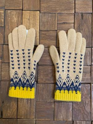 香川で編んだNordic手袋