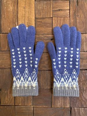 香川で編んだNordic手袋