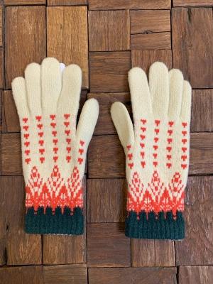 香川で編んだNordic手袋