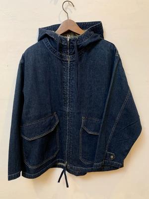 デニムジップアップパーカー　JL254L09　ジョンブル