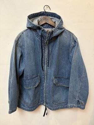 デニムジップアップパーカー　JL254L09　ジョンブル